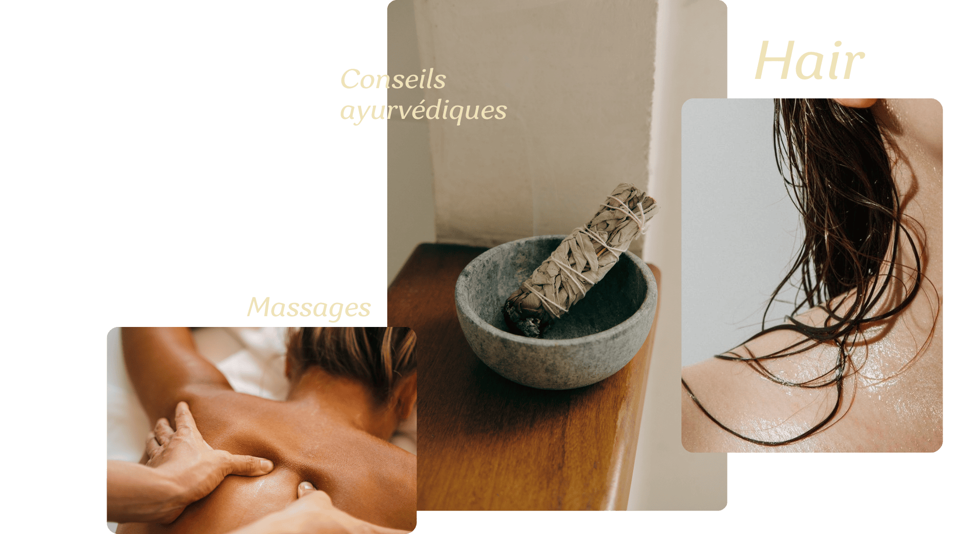 Rituels ayurvédiques et soins holistiques pour le bien-être du corps et des cheveux
